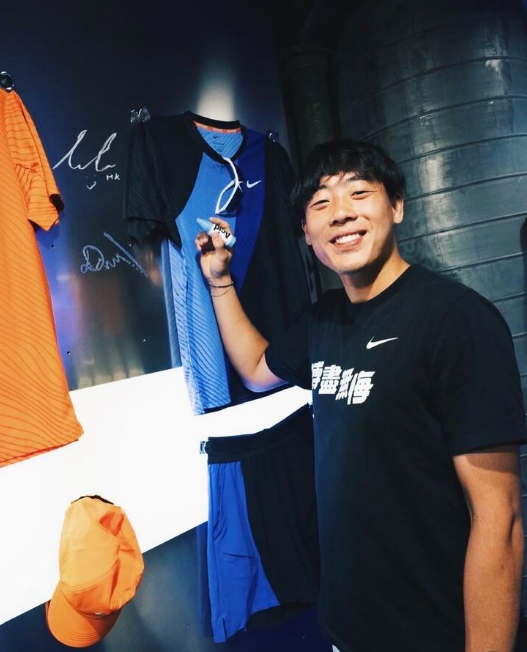 陳奕迅的女兒陳康堤承認由老爸牽線，交往香港網球一哥黃澤林。（圖／翻攝IG）